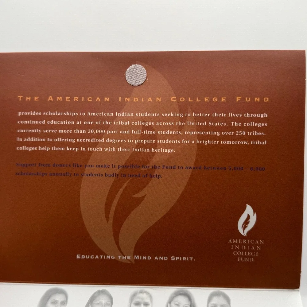 American Indian College Fund Notecard Set Multi Tribal College Portfolio 2005
